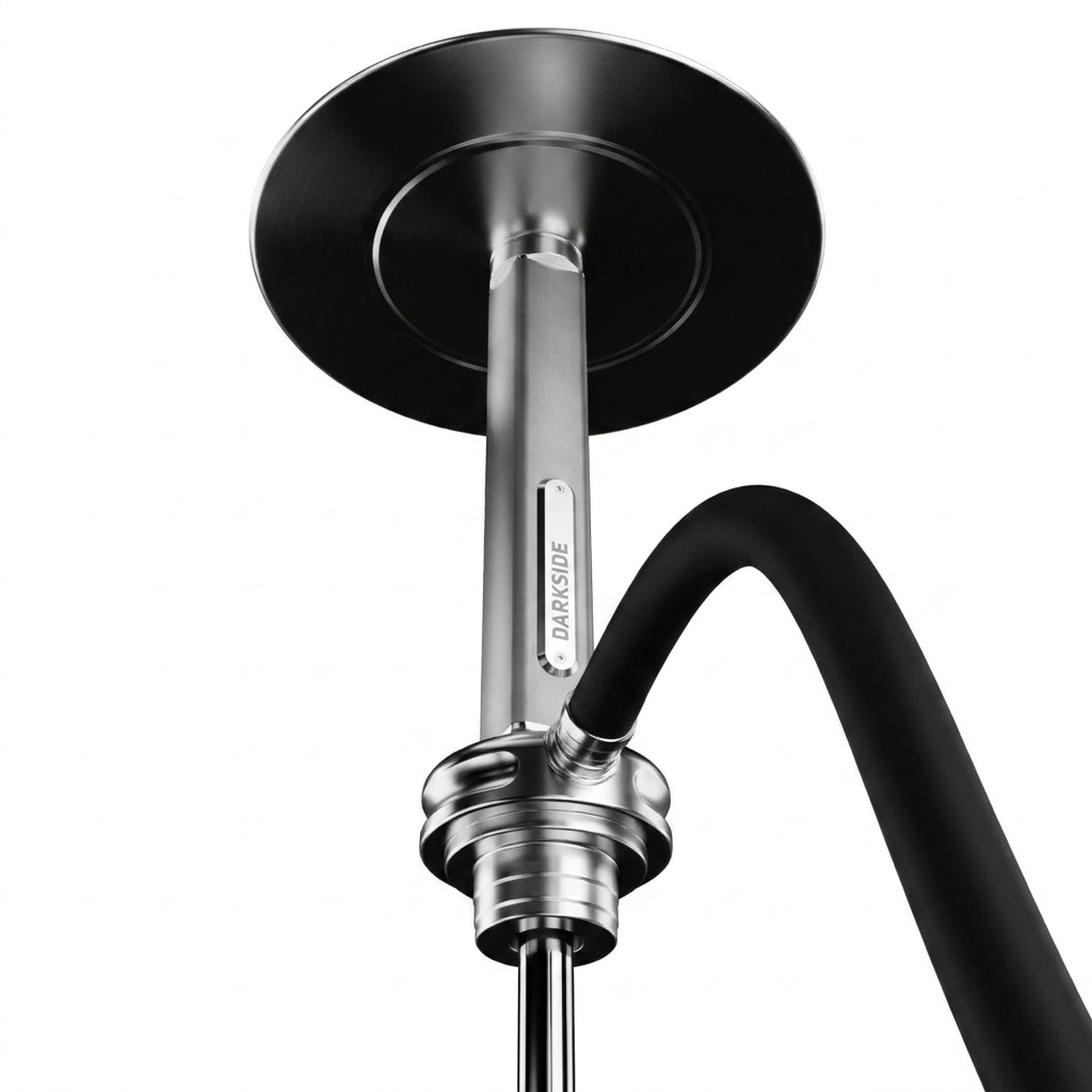 DarkSide Ultima Grey Steel Nargile Takımı
