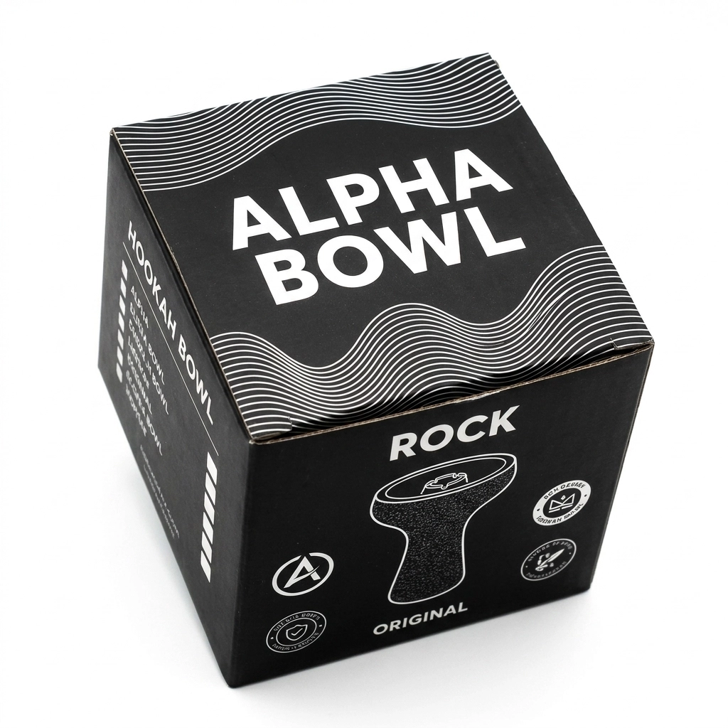Alpha Bowl Rock Nargile Lülesi
