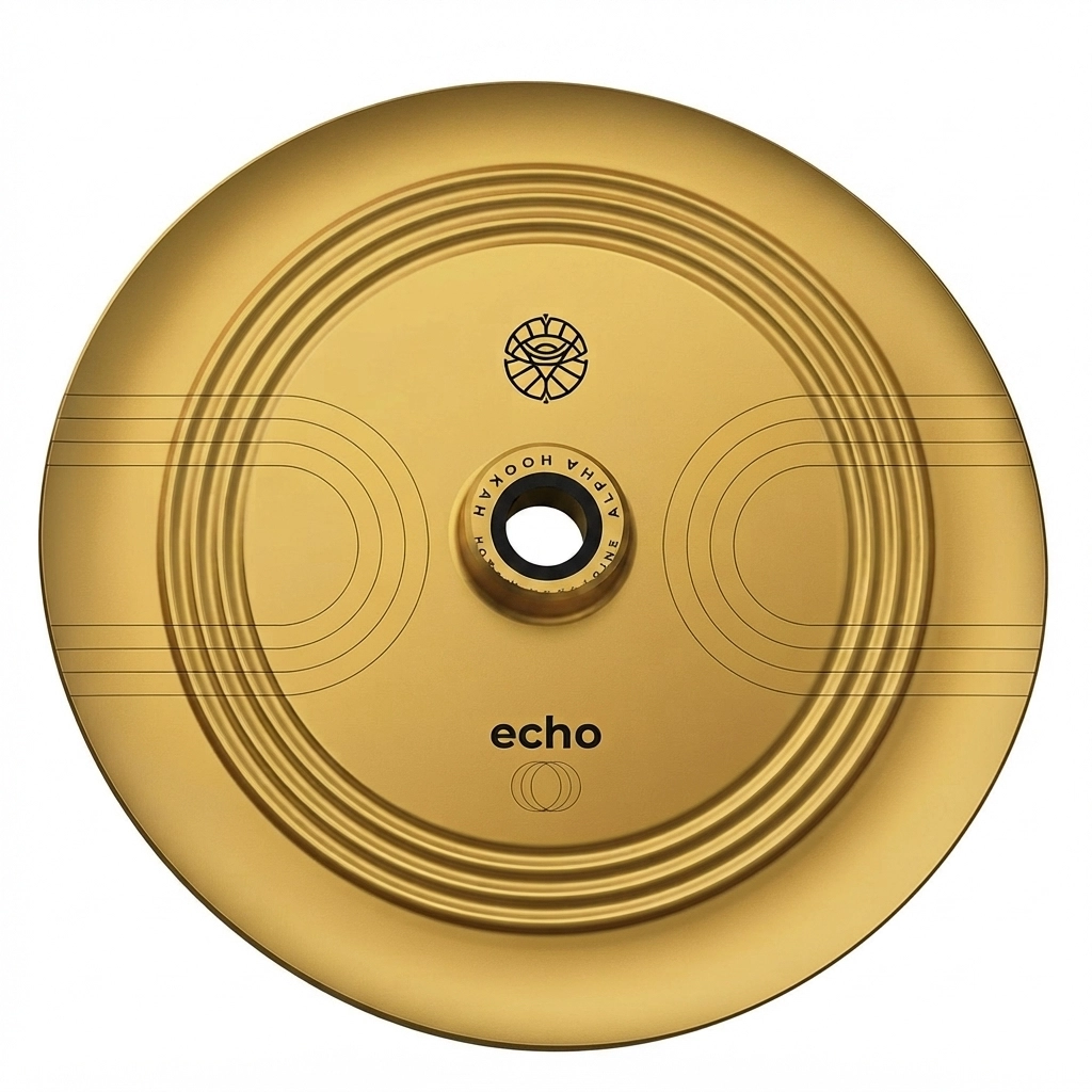 Alpha Echo Gold Noir Nargile Takımı