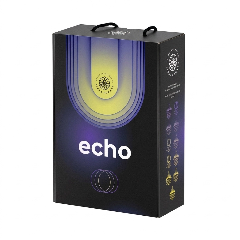 Alpha Echo Ruby Red Nargile Takımı
