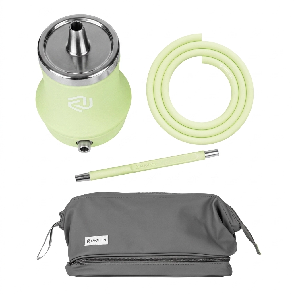 Amotion Roam Full Set Lime Nargile Takımı