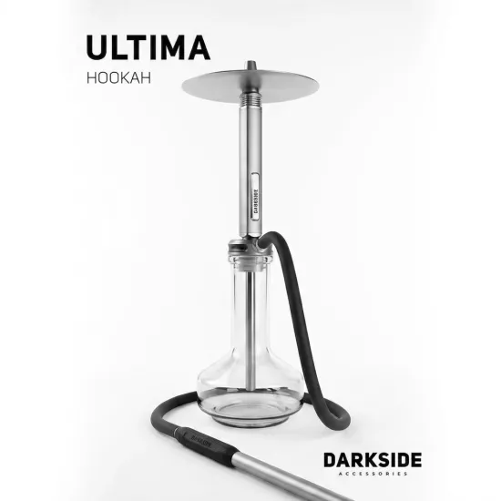 Darkside Ultima Grey Steel Nargile Takımı