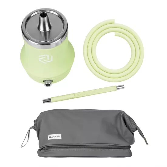 Amotion Roam Full Set Lime Nargile Takımı Al