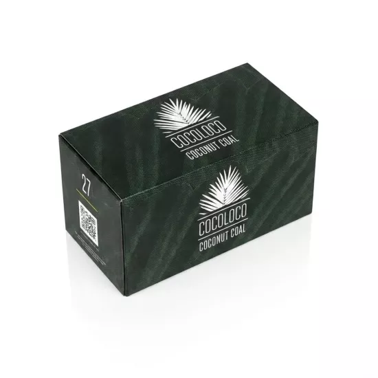 CocoLoco Premium Nargile Kömürü 27mm (1 KG)